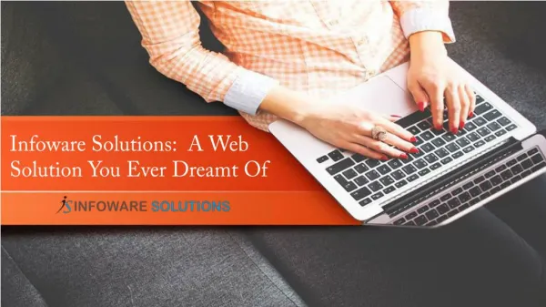 Infoware Solutions – Ultimate Choice for Web Solutions