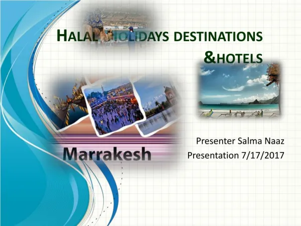 Halal beach resort