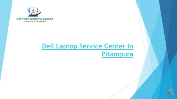 Dell Laptop Service Center in Pitampura
