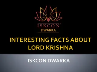 Some Interesting Facts About Lord Krishna
