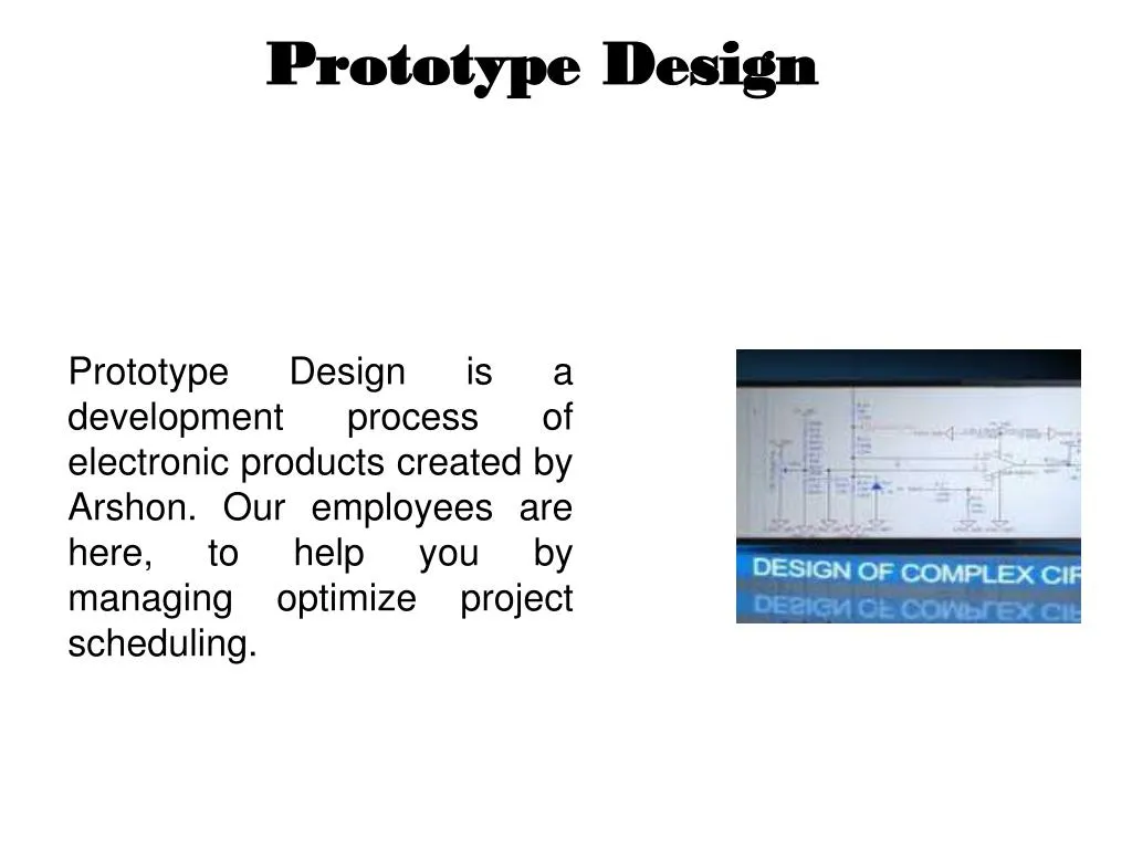 prototype design