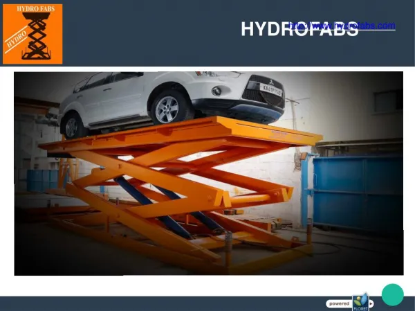 Hydraulic Scissor Lift Manufacturers in India