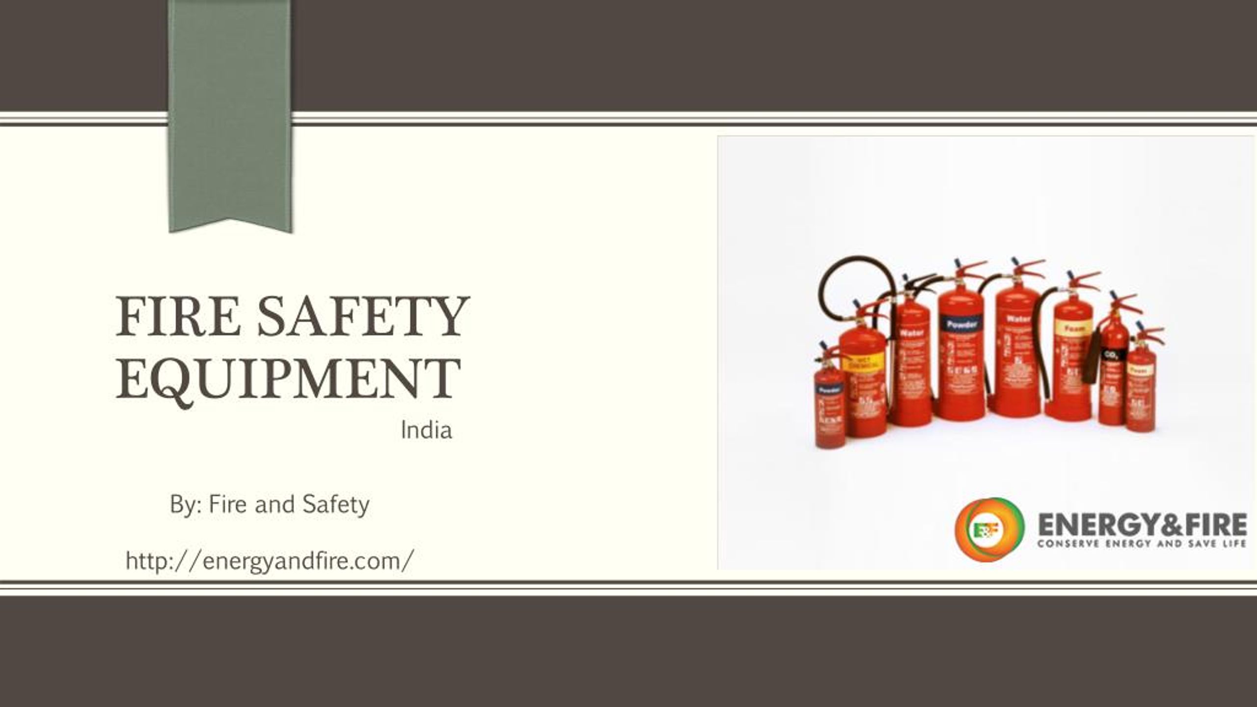 PPT - Fire Safety Equipment PowerPoint Presentation, free download - ID ...