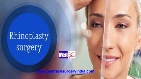 Nose Job Rhinoplasty Surgery in Delhi India by Dr Ajaya Kashyap