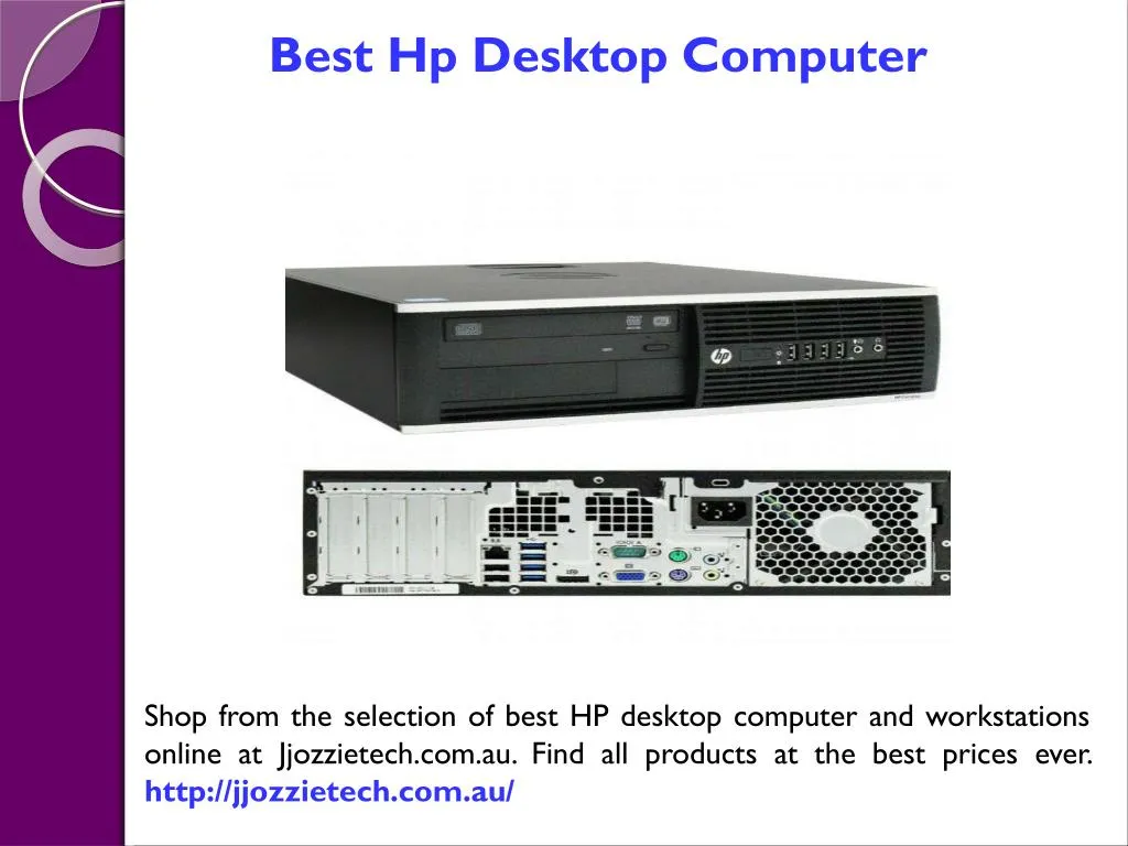 best hp desktop computer