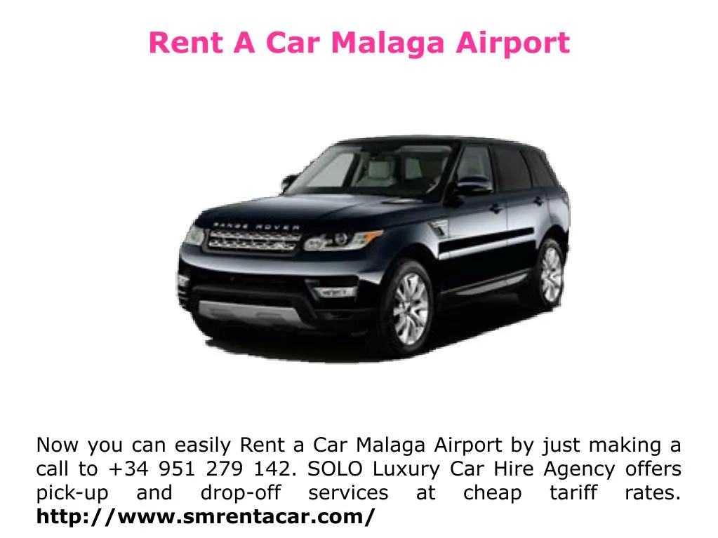 rent a car malaga airport