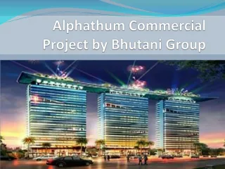 Alphathum Office Space with 12% Assured return in Noida - slide 1
