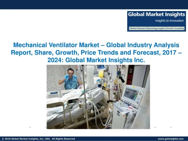 Mechanical Ventilator MarketTrends, Competitive Analysis, Research Report 2024
