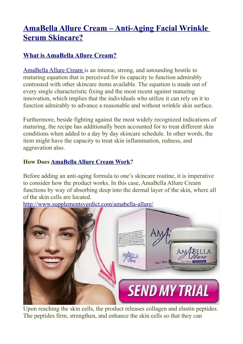 amabella allure cream anti aging facial wrinkle
