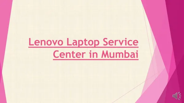 Lenovo Laptop Service Center in Mumbai