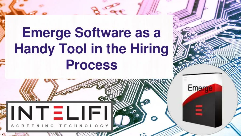 emerge software as a handy tool in the hiring
