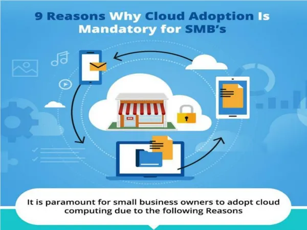 9 Reasons Why Cloud Adoption is Necessary for SMB’s