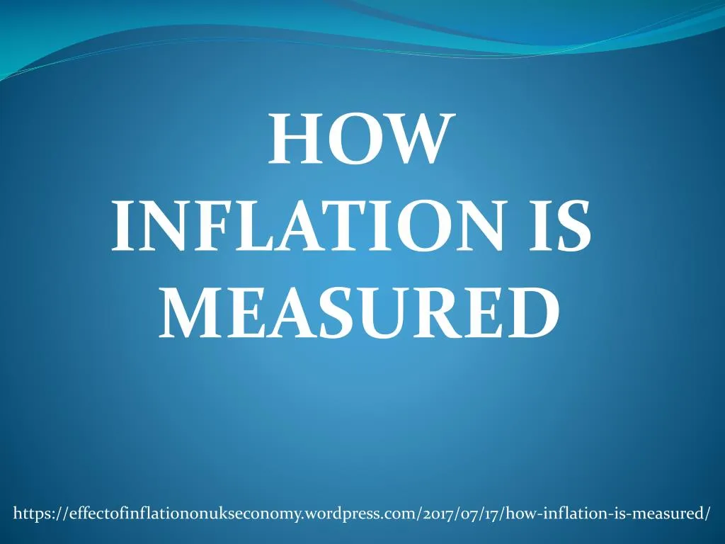 how inflation is measured