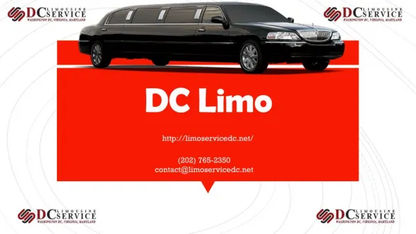 Why you should hire a DC Limo Service - (202) 765-2350