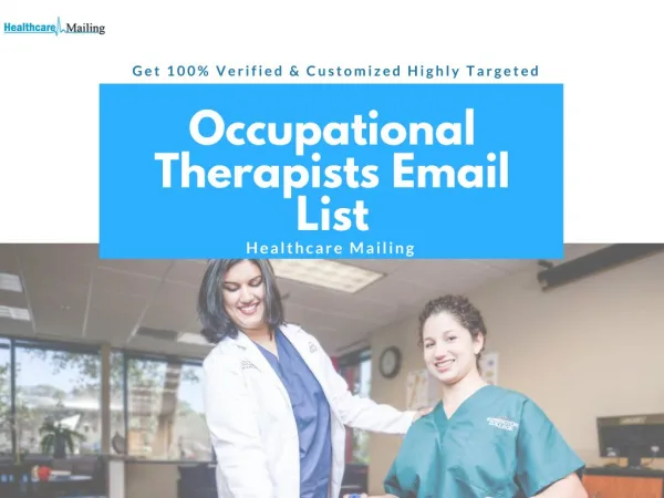 Occupational Therapists Email List