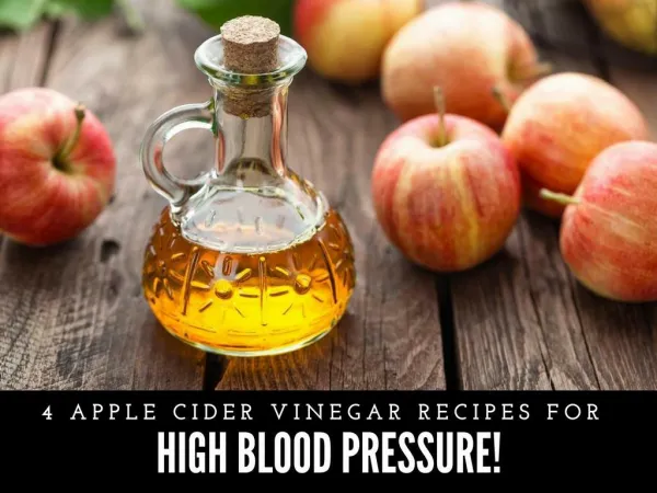 apple cider vinegar high blood pressure