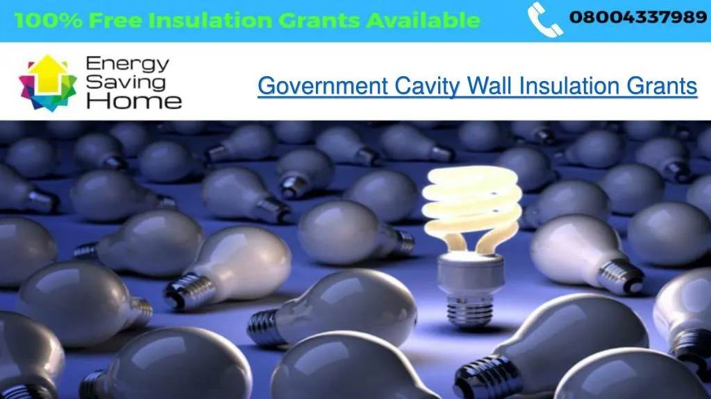 government cavity wall insulation grants