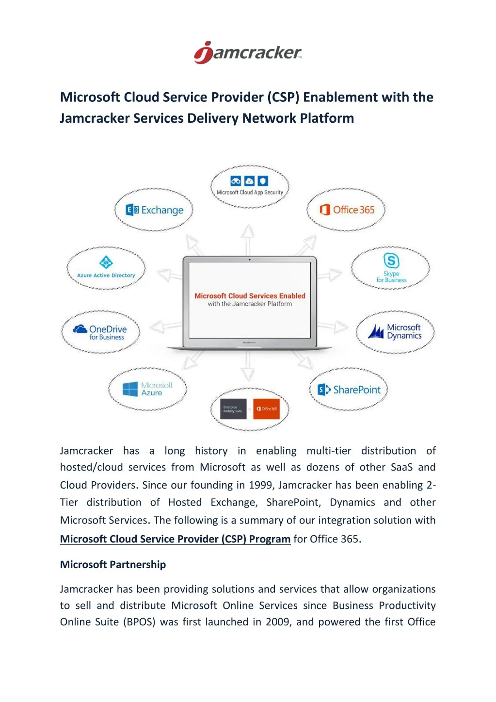 microsoft cloud service provider csp enablement