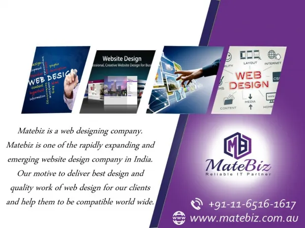 For Build Your Website Choose matebiz.com.au