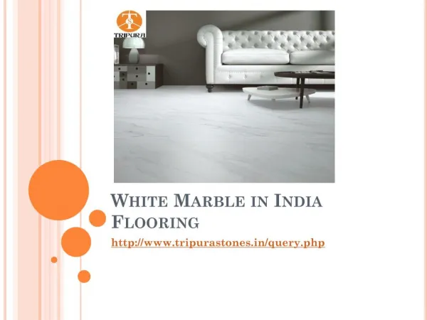 White Marble in India Flooring