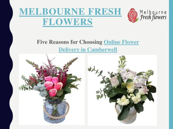 melbourne fresh flowers