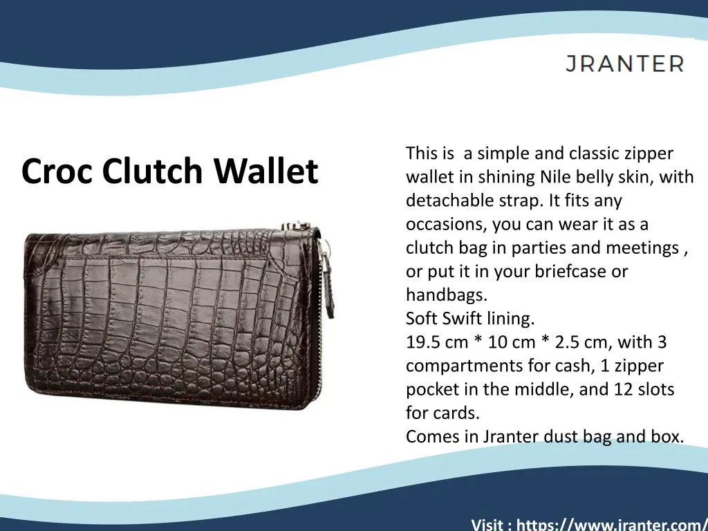 this is a simple and classic zipper wallet
