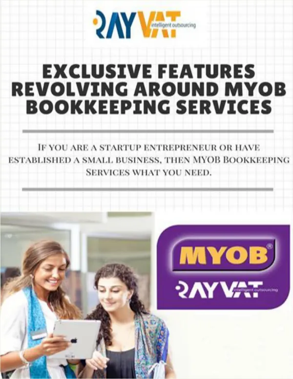 Exclusive Features Revolving Around MYOB Bookkeeping Services