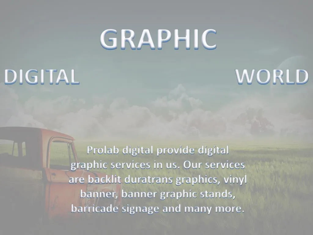 graphic digital world