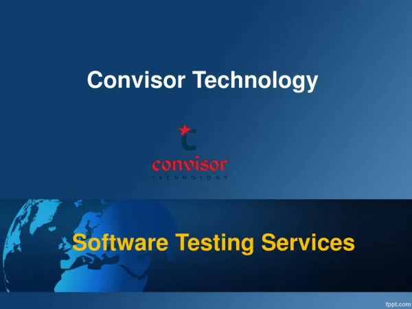 Convisor Technology - Software Testing Services