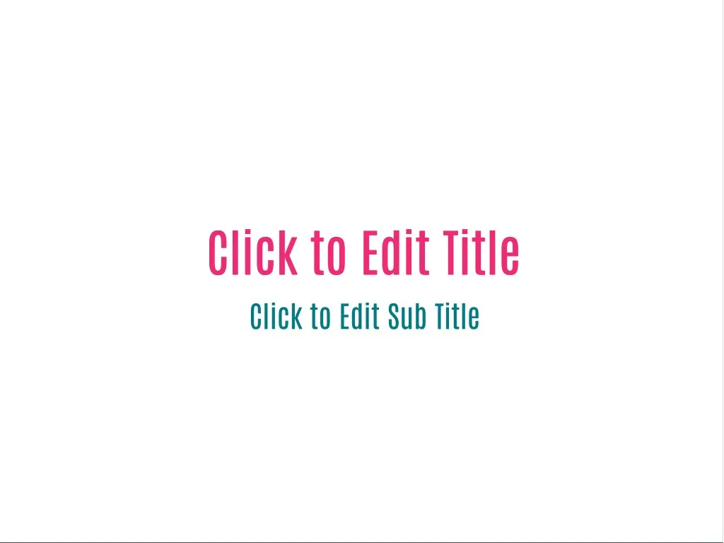 click to edit title click to edit title click