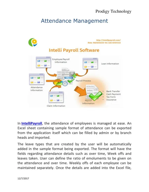 online payroll| payroll management software | Intelli payroll