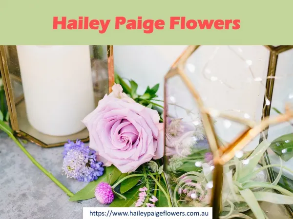 Hailey Paige Flowers - Best Melbourne Florist