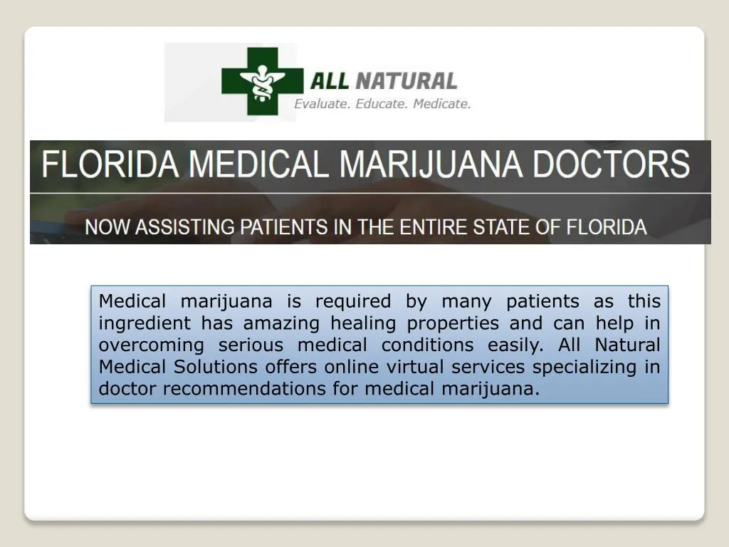 medical marijuana is required by many patients