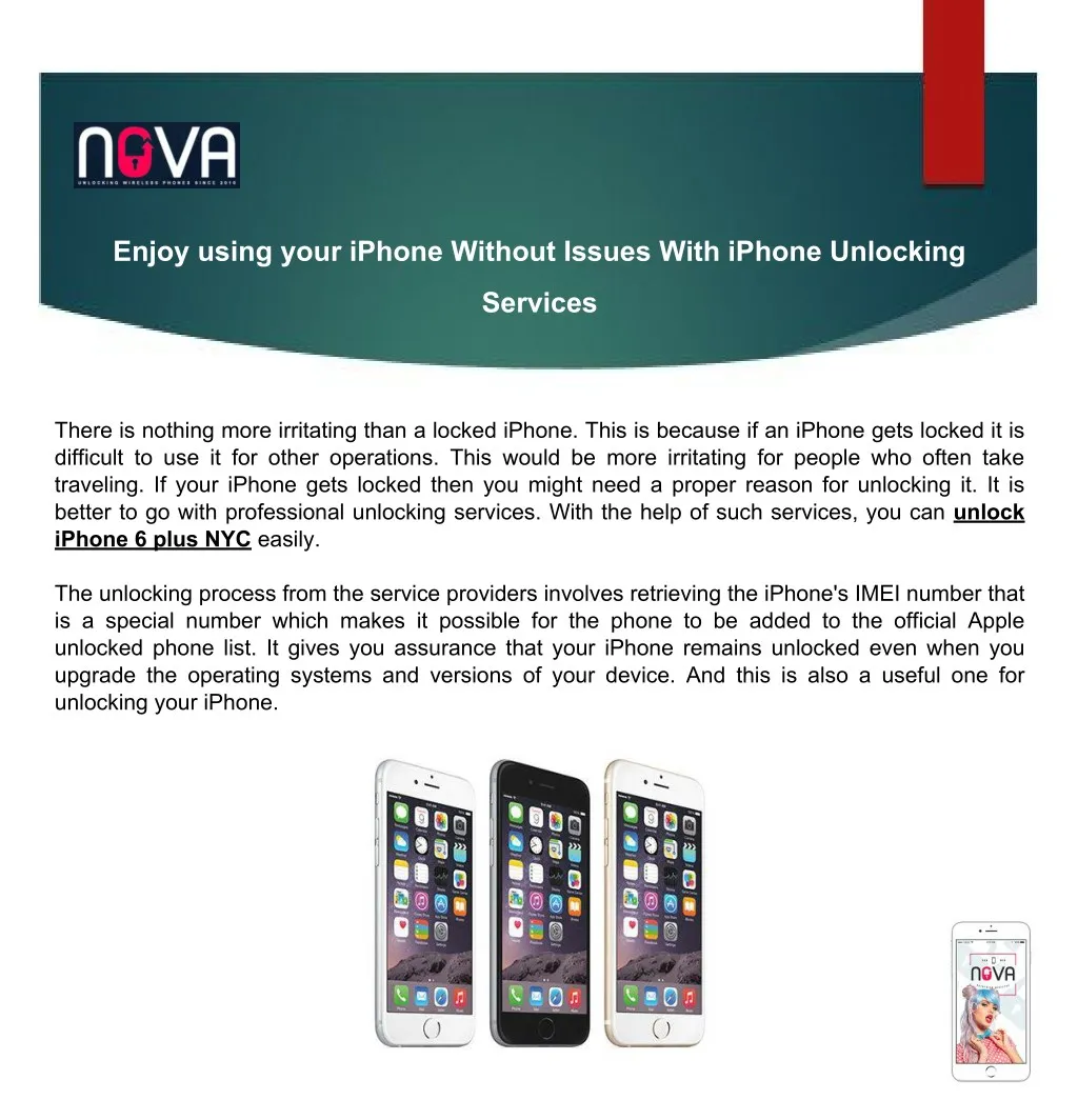 enjoy using your iphone without issues with
