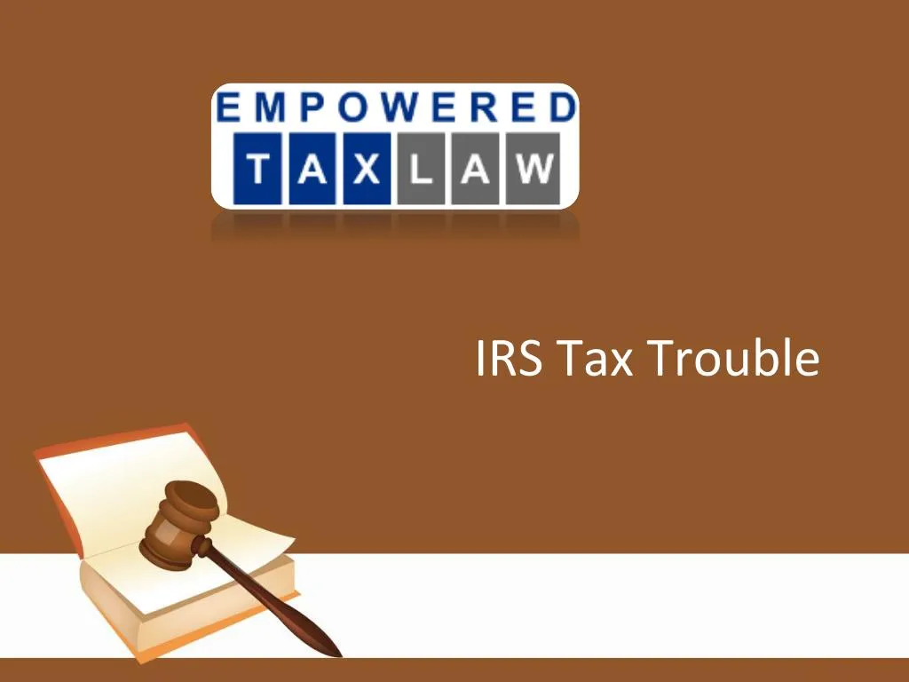irs tax trouble