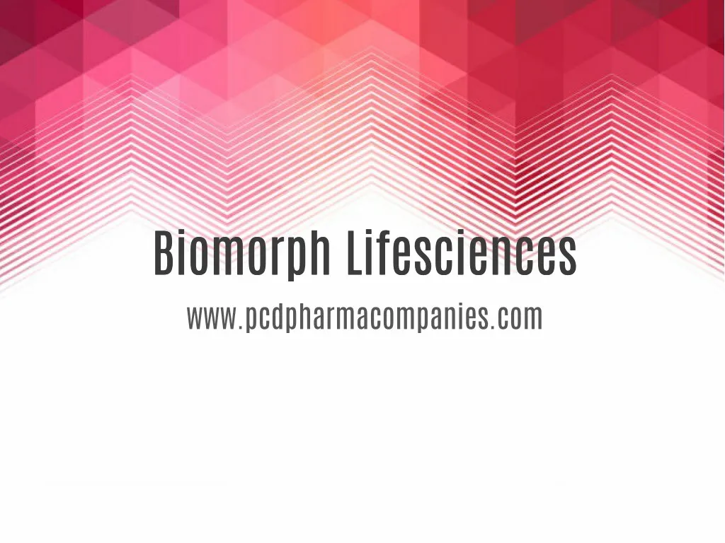 biomorph lifesciences biomorph lifesciences