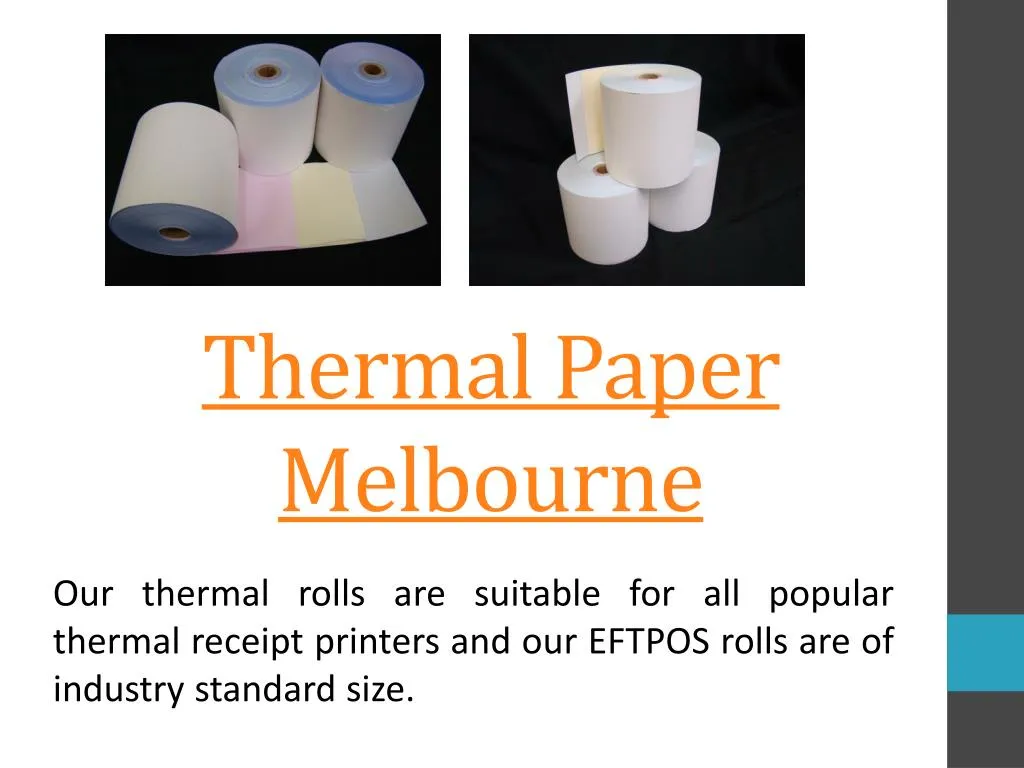 thermal paper melbourne