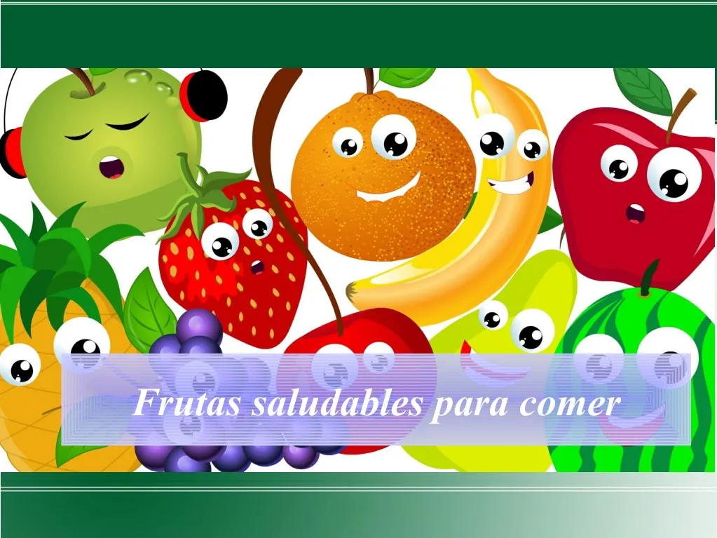 frutas saludables para comer