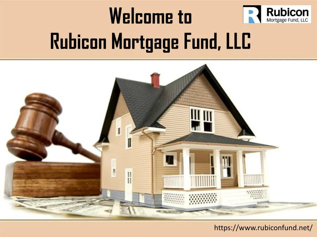 welcome to rubicon mortgage fund llc