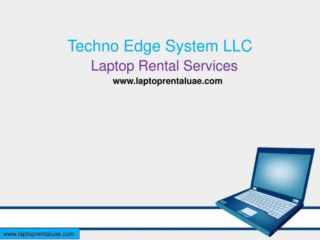 techno edge system llc laptop rental services