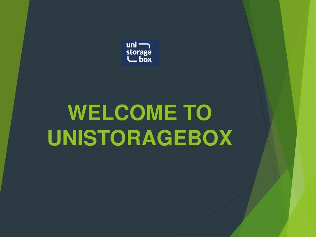 welcome to unistoragebox