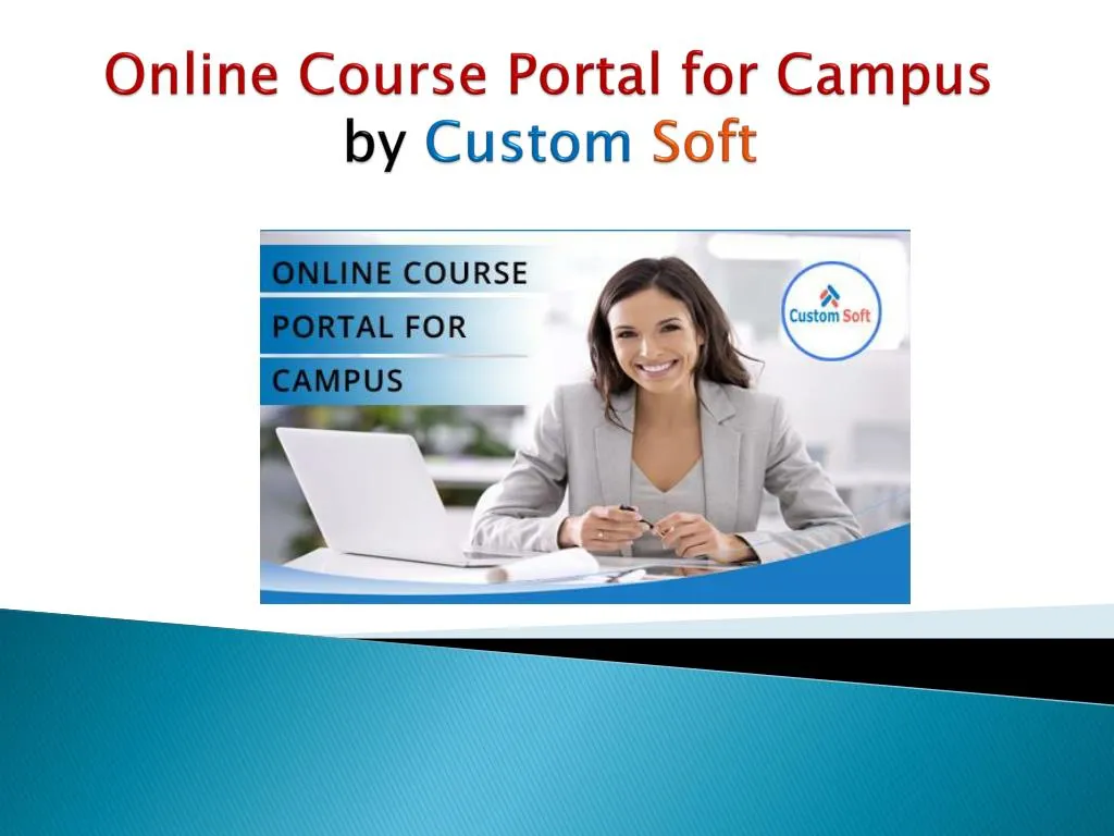 online course portal for campus by custom soft
