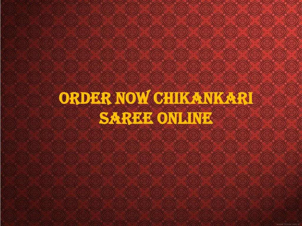 order now c hikankari s aree online