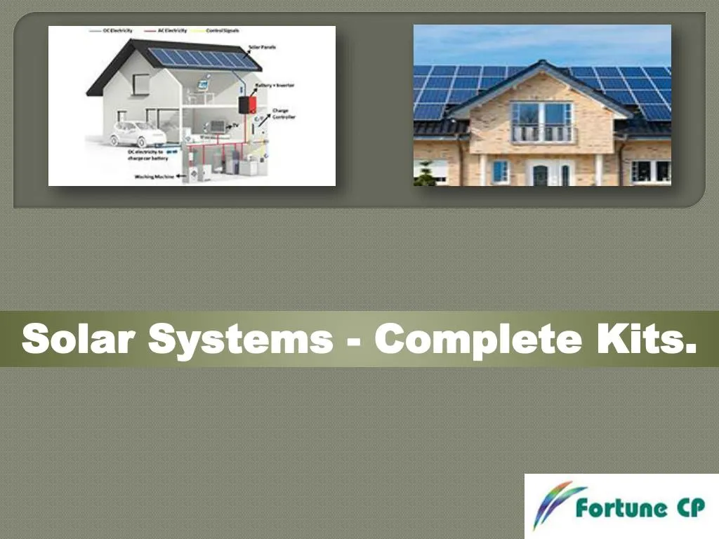 solar systems complete kits