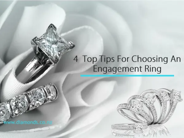 Tips In Choosing An Engagement Ring