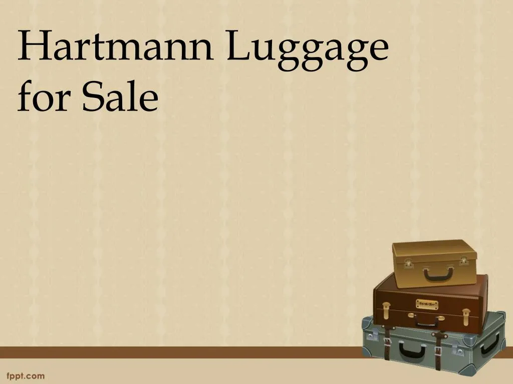 hartmann luggage for sale