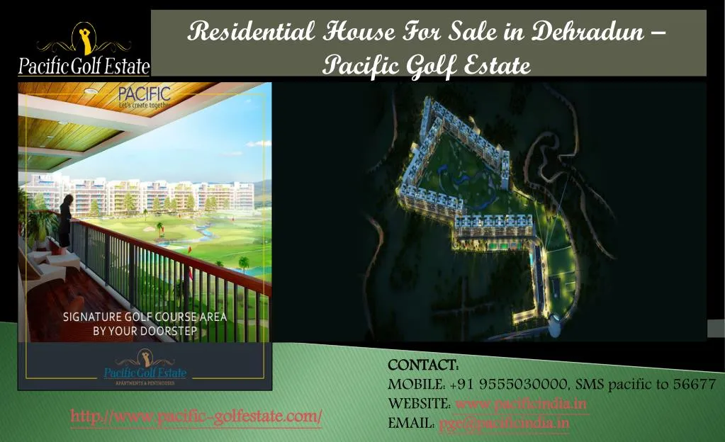 residential house for sale in dehradun pacific golf estate