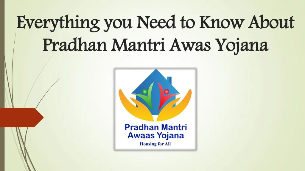everything you need to know about pradhan mantri awas yojana