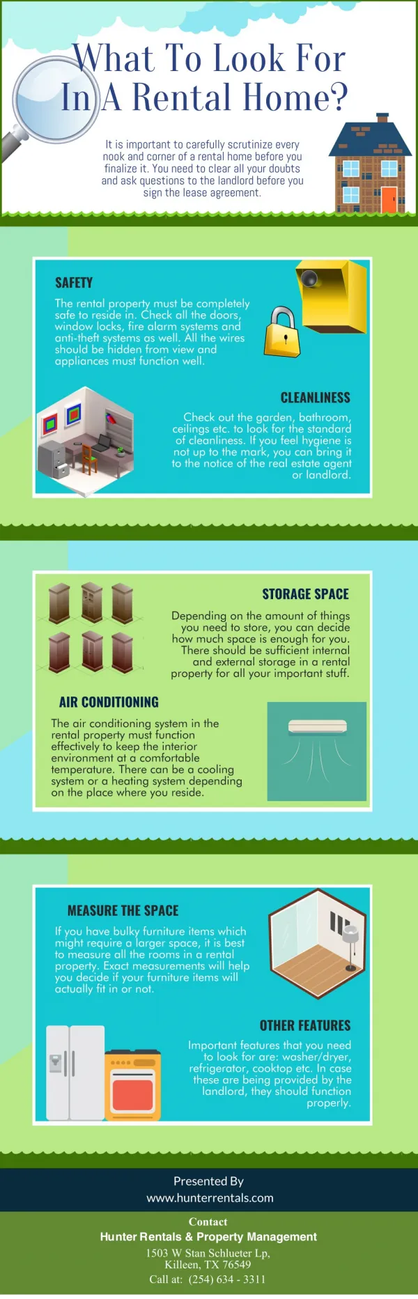 what to look for in a rental home