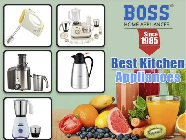 Kitchen and Home Appliances